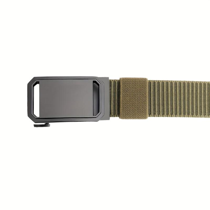 Men's Zinc Alloy Ratchet Belt Unisex Fits Any Waist