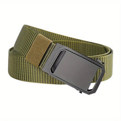 Men's Zinc Alloy Ratchet Belt Unisex Fits Any Waist