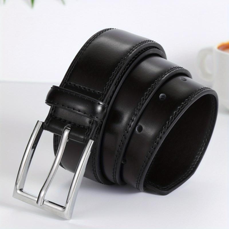 Men's Casual Leather Buckle Belt for Boyfriend's Birthday