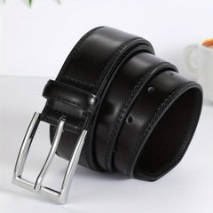 Men's Casual Leather Buckle Belt for Boyfriend's Birthday