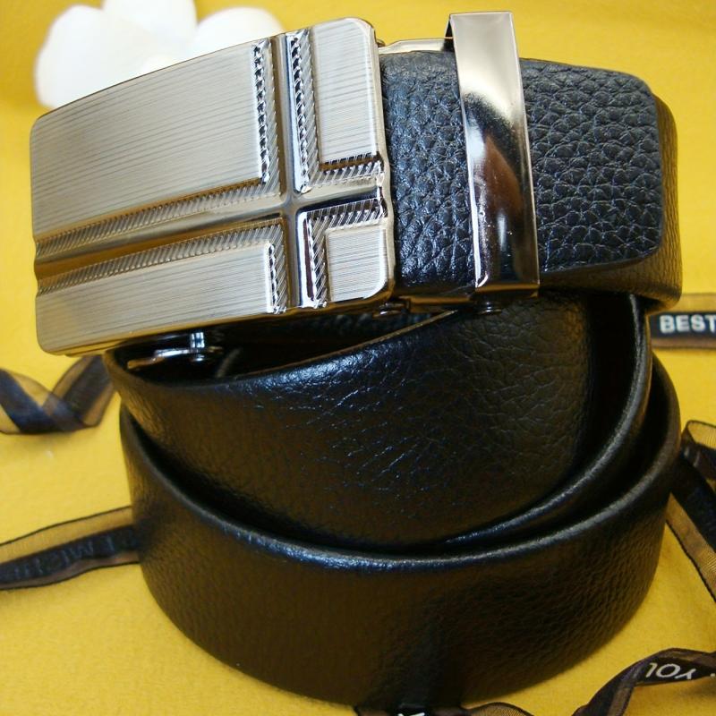 Men's Business Casual Leather Belt