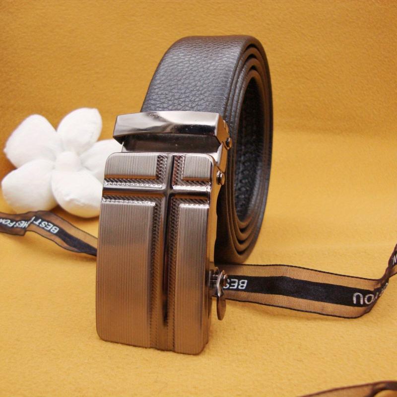 Men's Business Casual Leather Belt