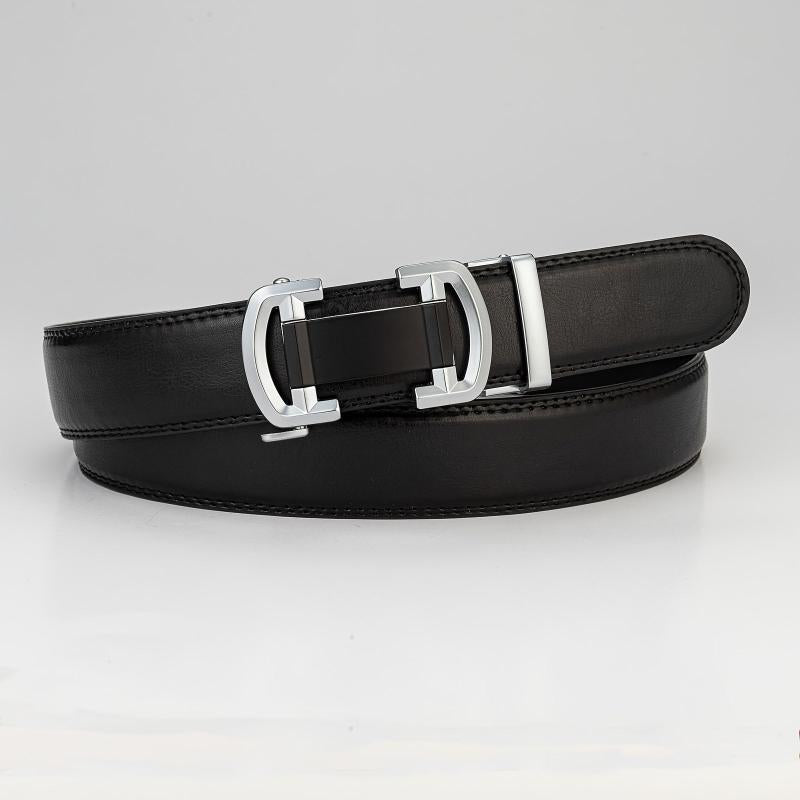 Men's Casual I-Shaped Auto Buckle Belt Gift