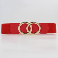 Stretchy Dress Belt Women Elastic Waistband Wide Belt