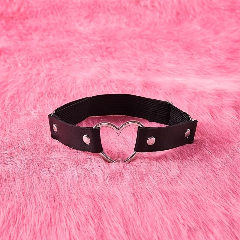Metal Leg Harness Belt Elastic Thigh Garters