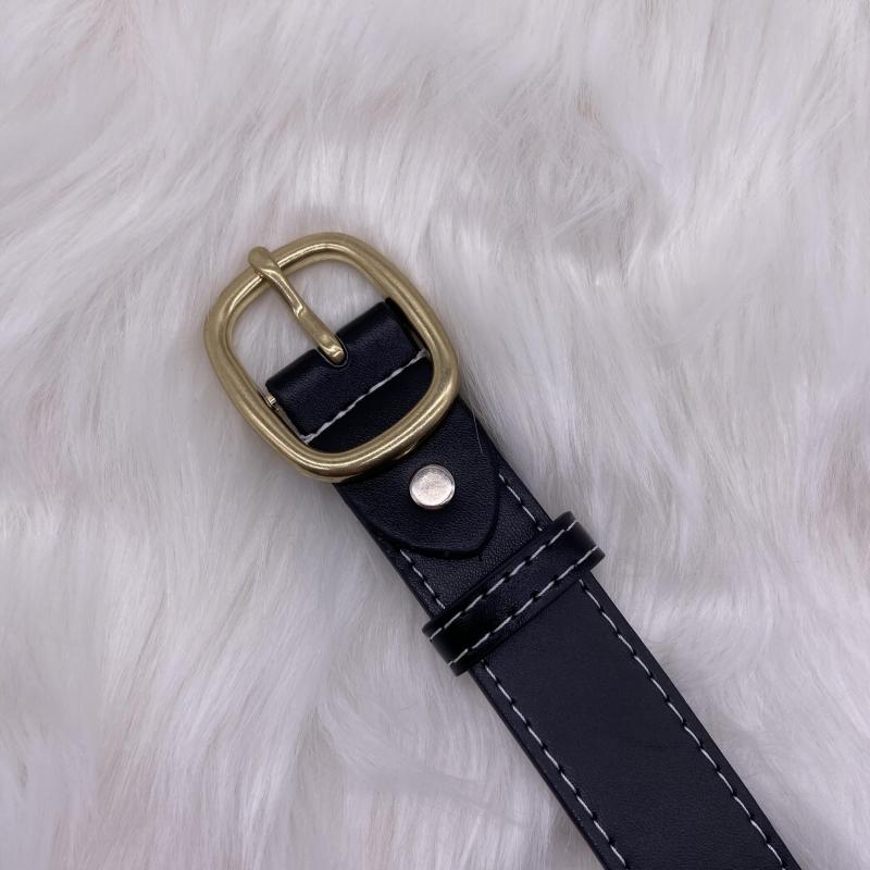 Women's Skinny Waist Buckle Belt for Business Commute