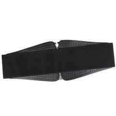 Wide Elastic Studded Belt Female Waist Gothic Plus Size Stretch