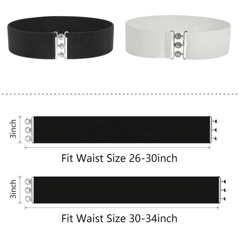 Fabric Elastic Belt High Stretchy Wide Waist Belt Women Belts For Dress