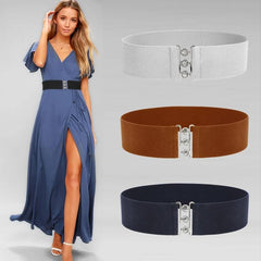 Fabric Elastic Belt High Stretchy Wide Waist Belt Women Belts For Dress