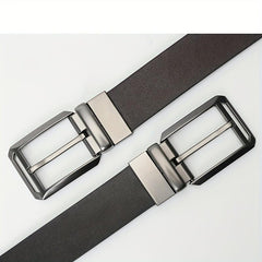 Men's Leather Needle Buckle Business Leisure Belt