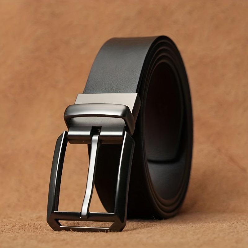 Men's Leather Needle Buckle Business Leisure Belt