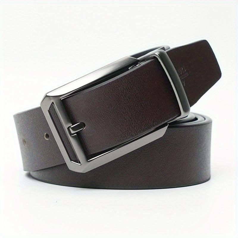 Men's Leather Needle Buckle Business Leisure Belt