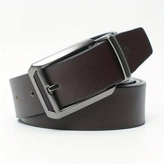 Men's Leather Needle Buckle Business Leisure Belt