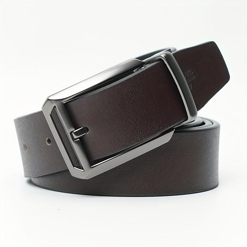 Men's Leather Needle Buckle Business Leisure Belt