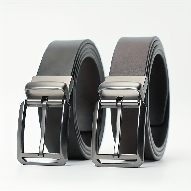 Men's Leather Needle Buckle Business Leisure Belt