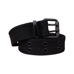 Canvas Belt Hole Square Buckle Punch Pants Belt Punk Eyelet Belt