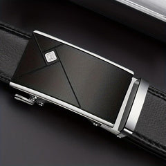 Men's Casual Business Automatic Buckle Belt for Husband Father's