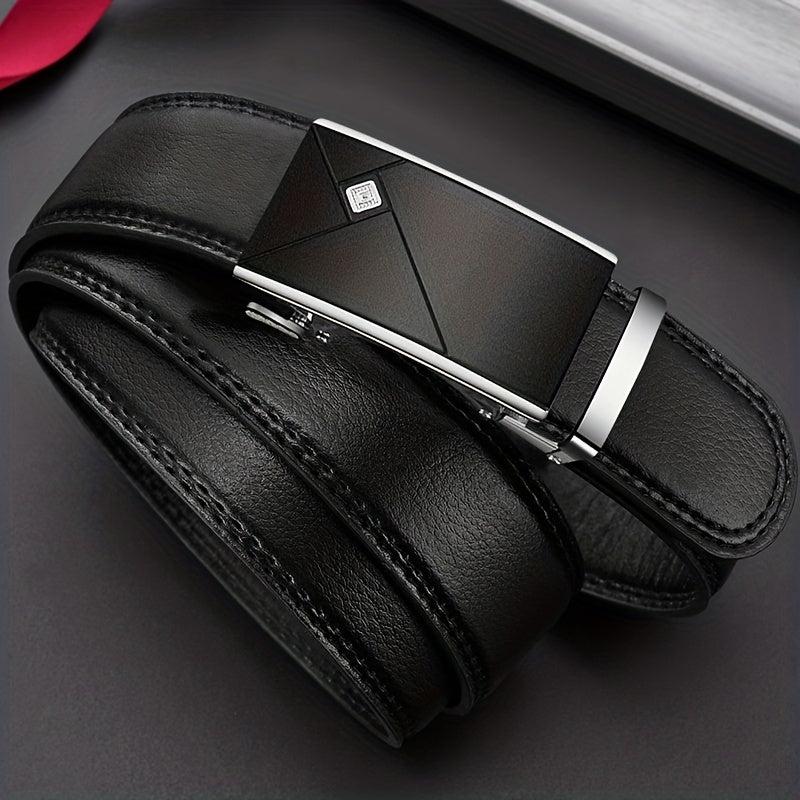 Men's Casual Business Automatic Buckle Belt for Husband Father's