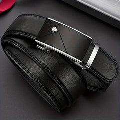 Men's Casual Business Automatic Buckle Belt for Husband Father's