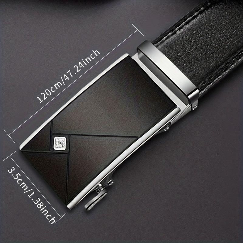 Men's Casual Business Automatic Buckle Belt for Husband Father's