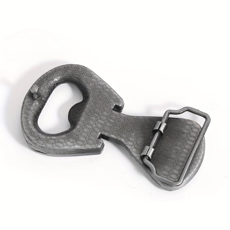3D Stereoscopic Cans Pull Ring Beer Zinc Alloy Metal Belt Buckle