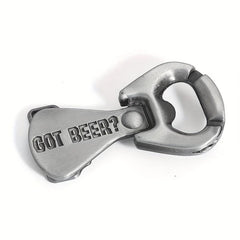 3D Stereoscopic Cans Pull Ring Beer Zinc Alloy Metal Belt Buckle