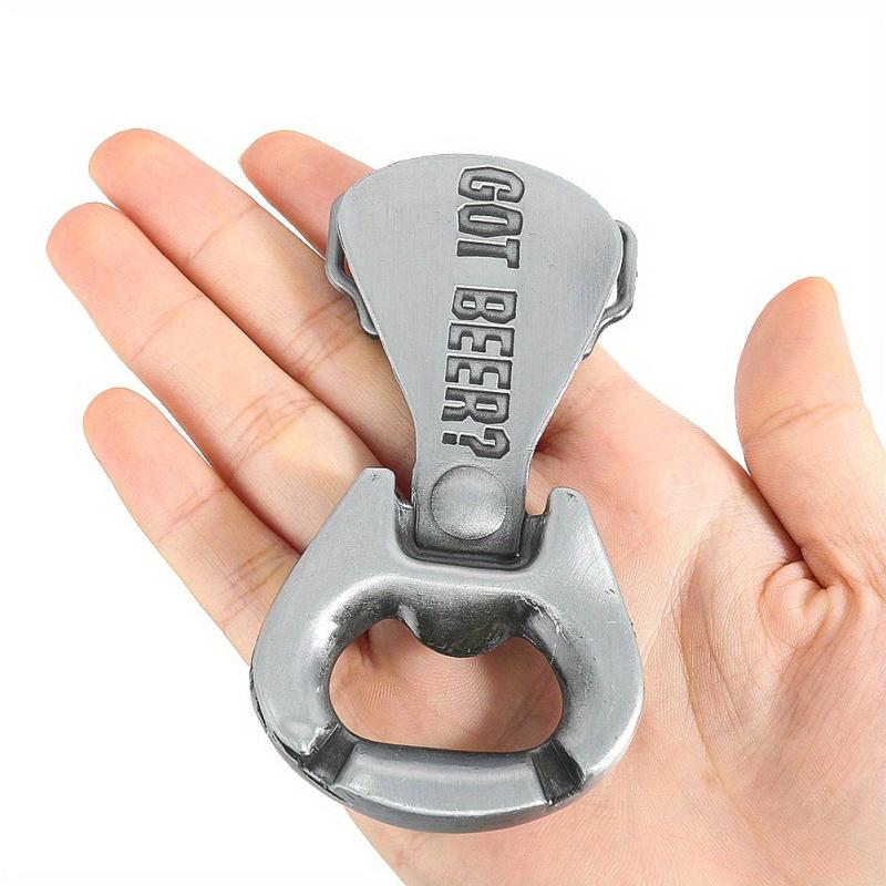 3D Stereoscopic Cans Pull Ring Beer Zinc Alloy Metal Belt Buckle