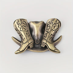 Vintage Cowboy Western Belt Buckle for Men & Women