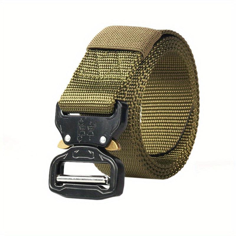 Tactical Belt Casual Men's Belt Outdoor Training Nylon Pants Belt