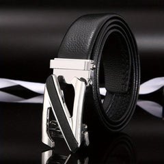 Men's Business Belt Youth Suit Belt Button Style