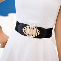 Women's Jeweled Elastic High Waist Belt for Casual Party