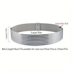 Steampunk Elastic Wide Belt Vintage Waistband for Women