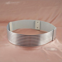 Steampunk Elastic Wide Belt Vintage Waistband for Women