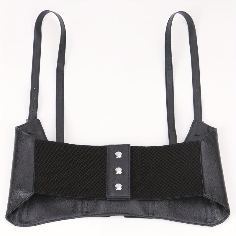 PU Harness Belt Steampunk Cinch Belt Corset