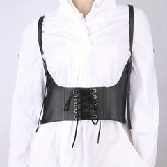 PU Harness Belt Steampunk Cinch Belt Corset