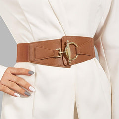 Wide Belt Accessories Coat Girdle Women's Skirt Elastic Dress Decoration Belt