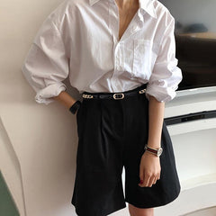 Women's Thin Waist Chain Metal Belt for Dress