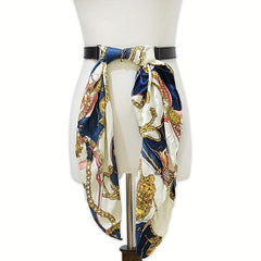 Boho Ribbon Lace Up Belt Women Waistband Decorative Dress Girdle