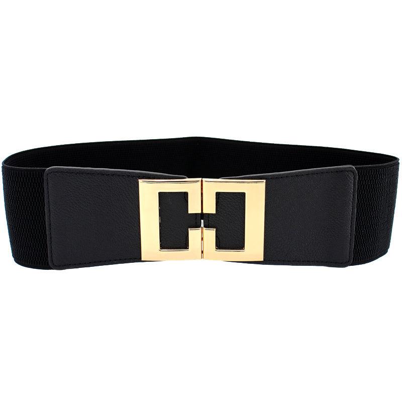 Wide Waistband Women's Elastic Belt for Dress Decoration