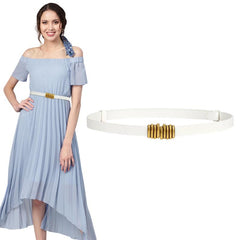 Vintage Skinny Belts Buckle Waist Belt for Dress Jeans Pants