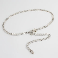 Women's Waist Chain Decorative Dress Belt Metal Chain Accessories