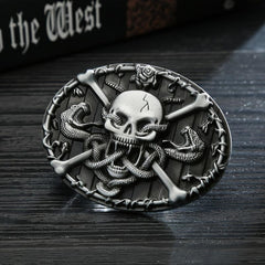 Personalised Casual Western Cowboy Belt Buckle for Men