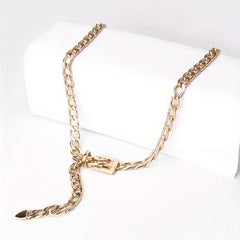 Y2K Metal Openwork Waist Chain Punk Waistband for Women