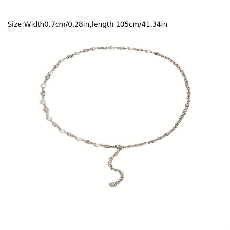 Heart Shaped Beads Tassel Belly Chain for Women