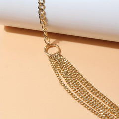 Vintage Coin Pendant Body Chain for Women