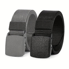 3pcs Men's Casual Belt Sets for Pants Jeans Clothing