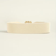 Colorful Crystal Buckle Belt Wide Waistband for Women