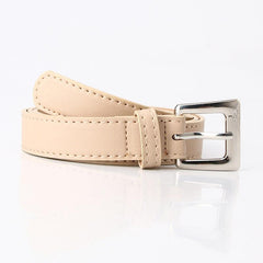 Vintage Square Pin Buckle Belt Classic Girdle For Women