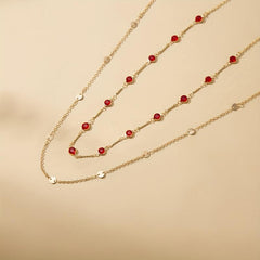 Rhinestone Thin Waist Golden Double Layer Metal Belly Chain Body Jewelry