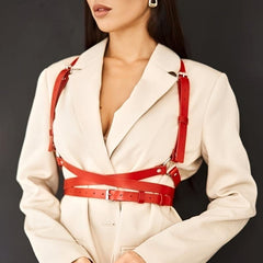 Body Harness Belt Corset Leather Waist Belt Gothic Belt Valentines